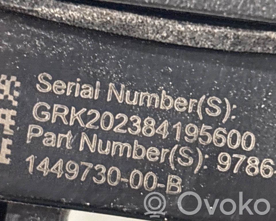 Éclairage de plaque d'immatriculation   144973000B,144973000B,144973000B,144973000B