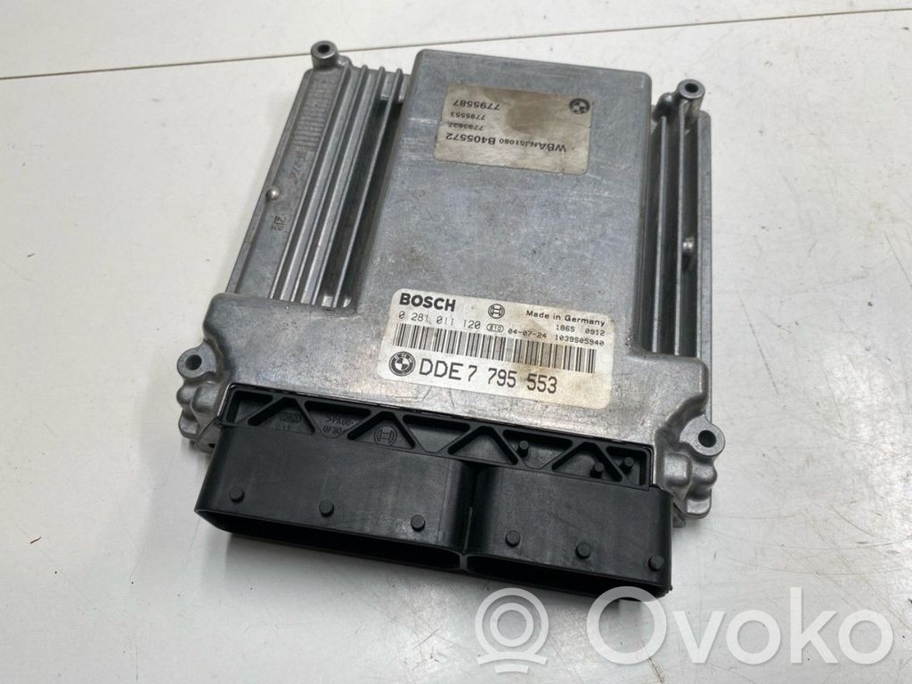 BMW 5 E60 E61 Engine control unit/module ECU 