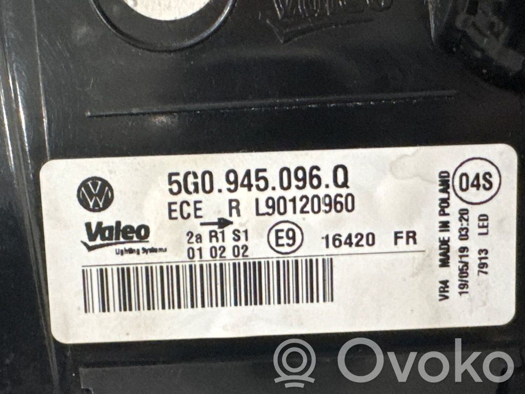 Volkswagen e-Golf Lampa tylna