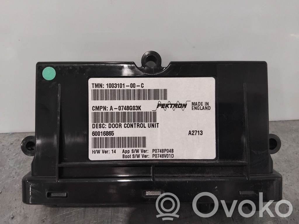 Door control unit/module   100310100C,100310100C,100310100C,100310100C,A0748G03K