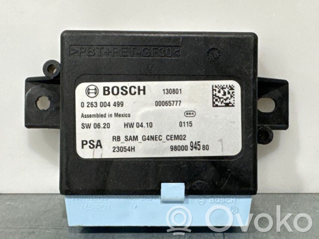 Citroen C4 II Unitate/modul de comandă parcare PDC 