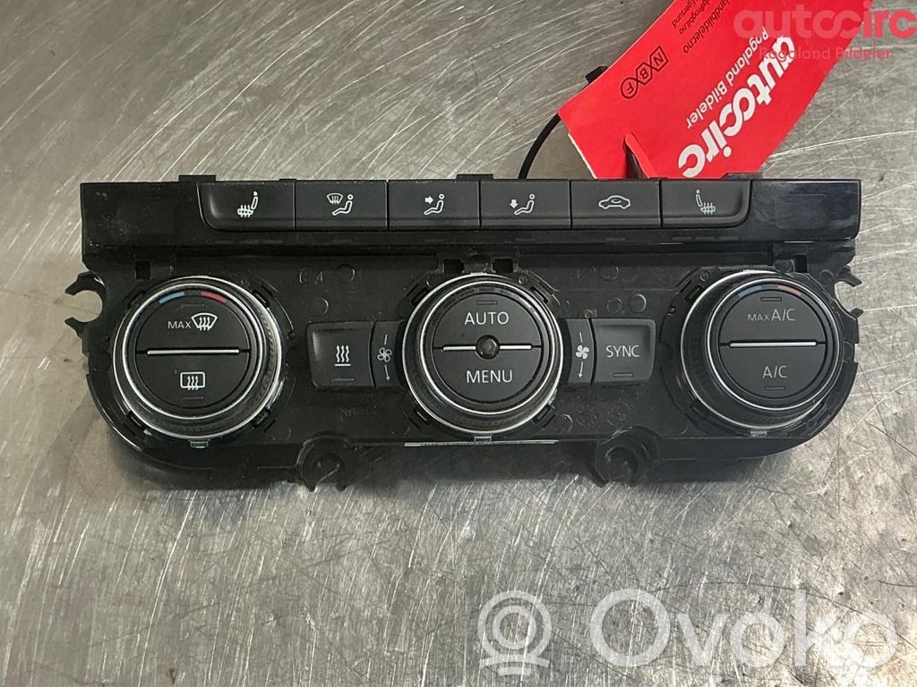 Volkswagen Touran III Panel klimatyzacji / Ogrzewania 