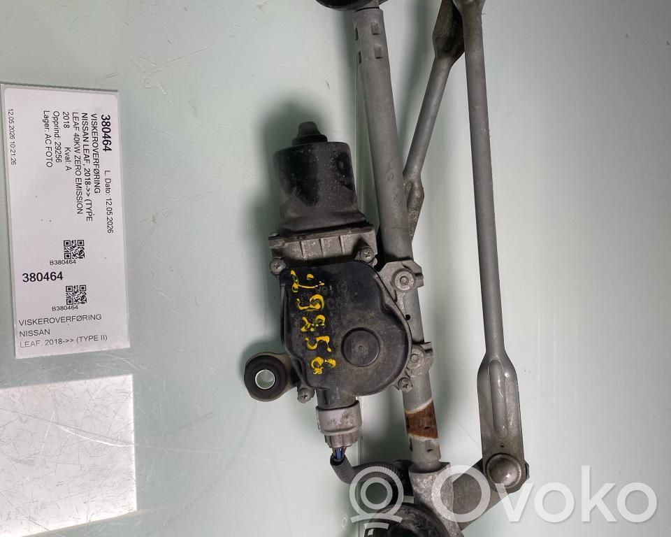 Nissan Leaf II (ZE1) Mechanizm wycieraczek szyby przedniej / czołowej 
