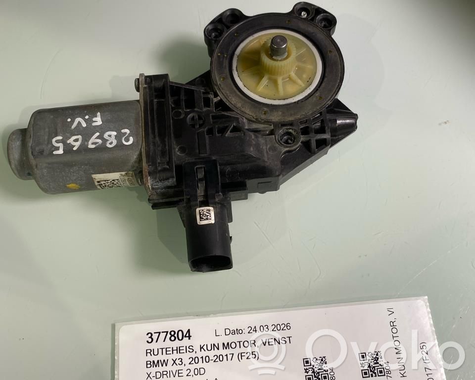 BMW X3 F25 Silniczek podnośnika szyby drzwi 
