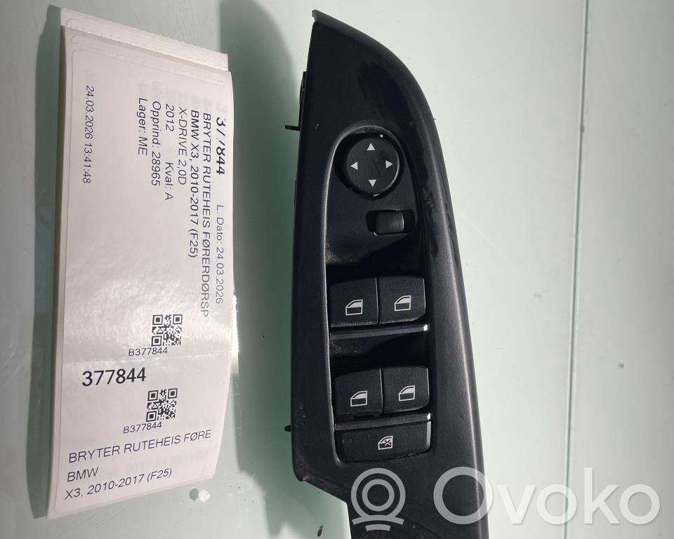 BMW X3 F25 Interruttore di controllo dell’alzacristalli elettrico