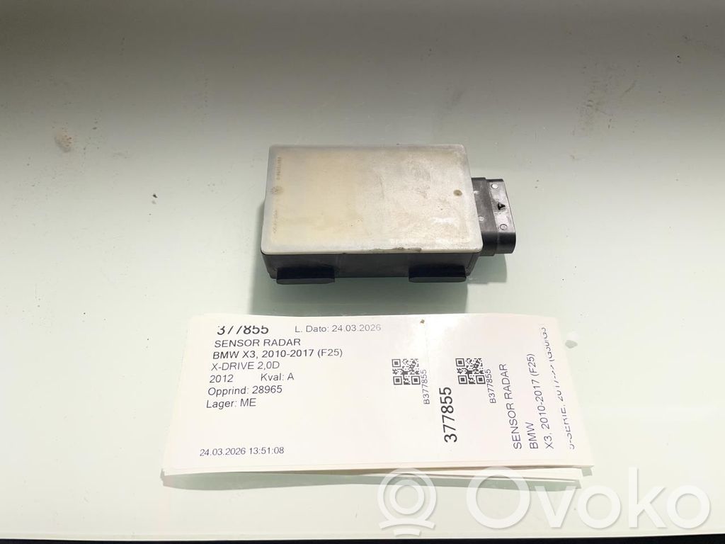 BMW X3 F25 Sensore radar Distronic 