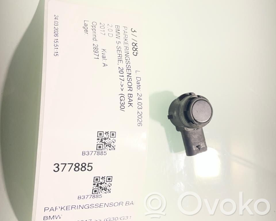 BMW 5 G30 G31 G38 Interruptor del sensor de aparcamiento (PDC) 