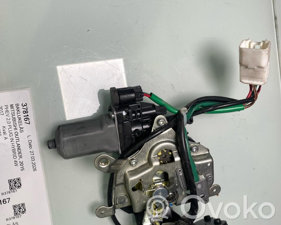 Mitsubishi Outlander Tailgate lock latch 