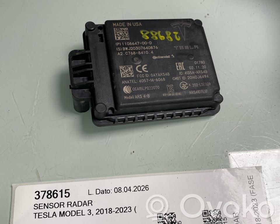 Radarsensor Abstandsradar   110864700D,110864700D