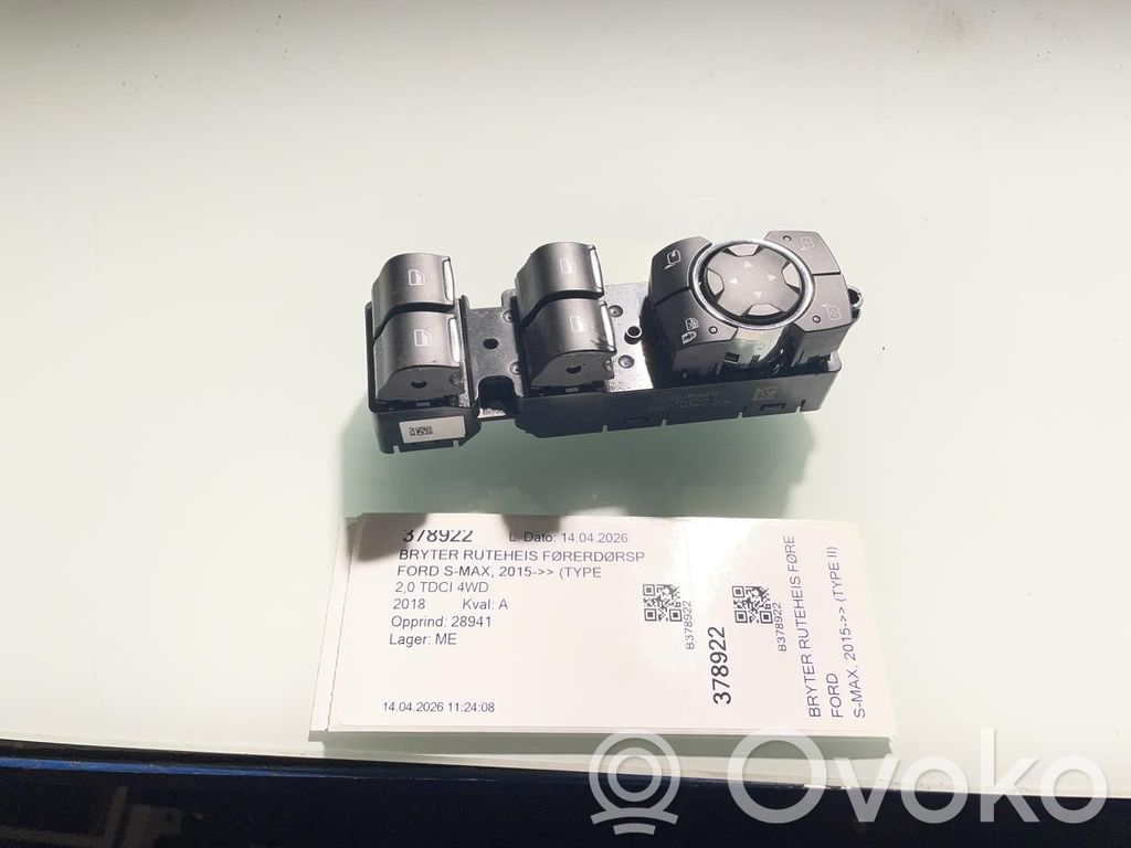 Electric window control switch   1946785,DG9T14540DD3JA6,1946785,DG9T14540DD3JA6