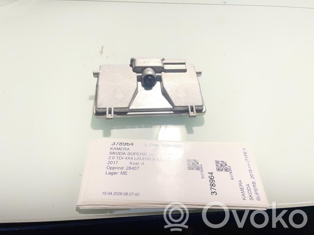 Skoda Superb B8 (3V) Windshield/windscreen camera 