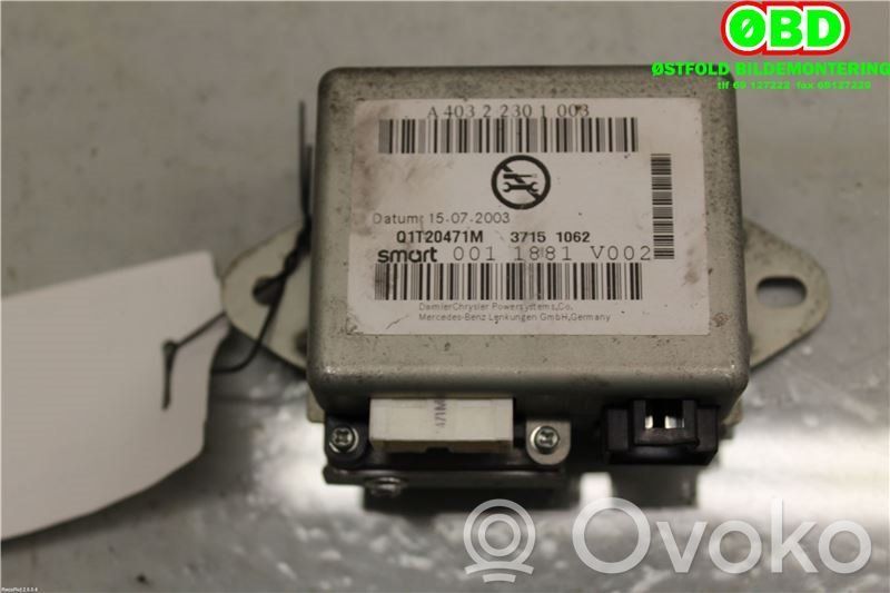 Power steering control unit/module   A40322301003,A40322301003,A40322301003,A40322301003