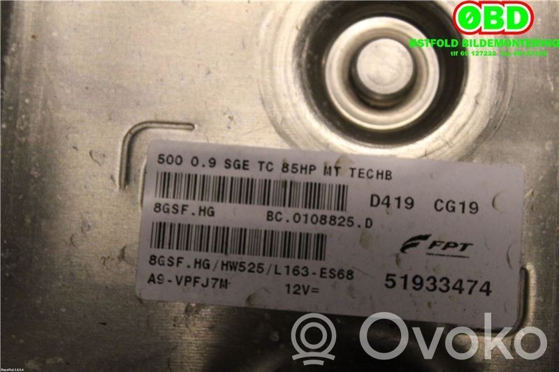 Fiat 500 Engine control unit/module ECU 
