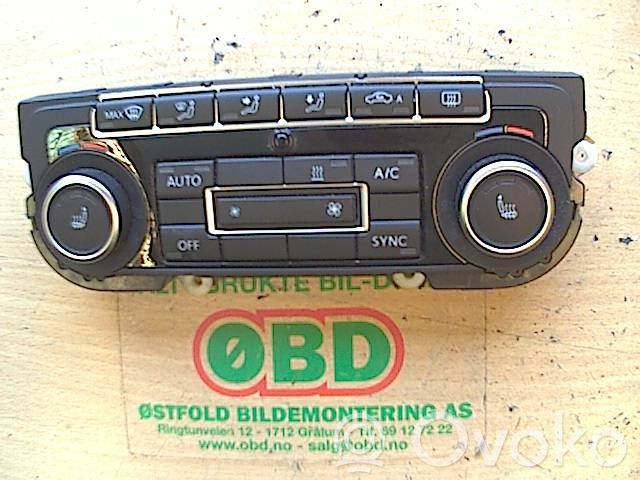 Volkswagen Golf VI Mascherina climatizzatore/regolatore riscaldamento 