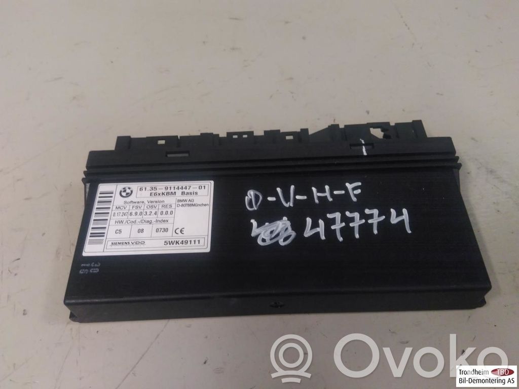 BMW M5 Modul de control caroserie central 