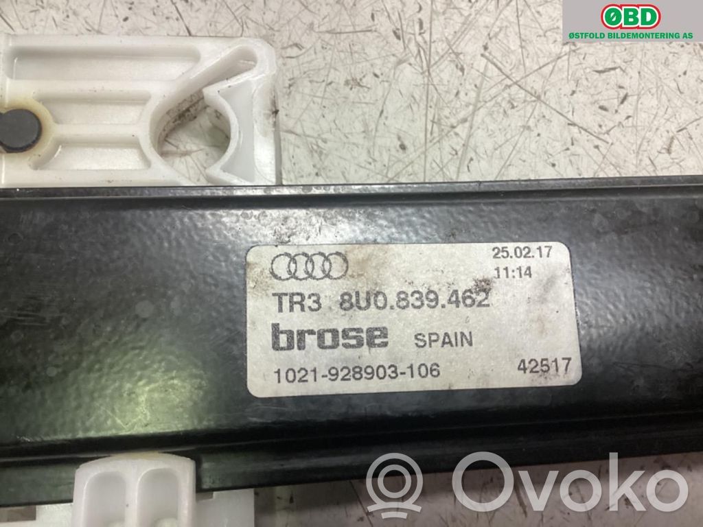 Audi Q3 8U Macara electrică geam ușă față