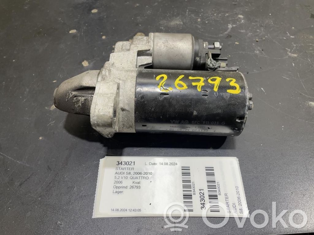Motor de arranque   07C911023G,0001108237,0001108237,07C911023G