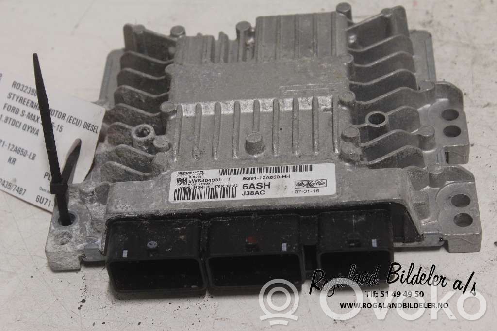 Engine control unit/module ECU   1709081,6U7112A650LB,1709081,6U7112A650LB