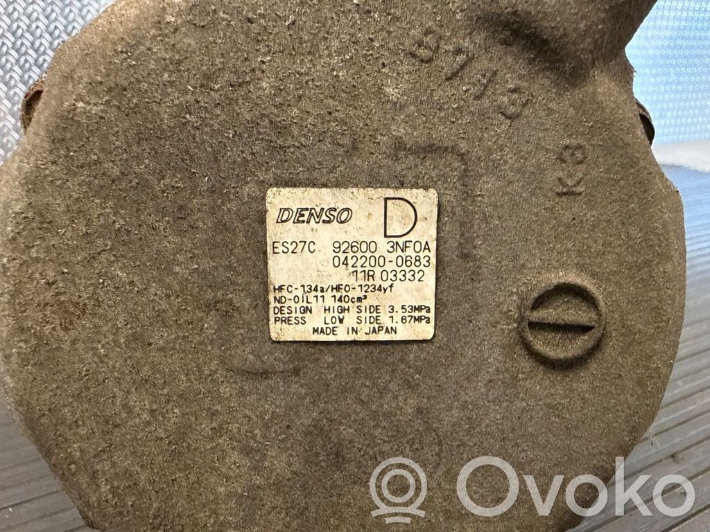Nissan Leaf I (ZE0) Compressore aria condizionata (A/C) (pompa) 