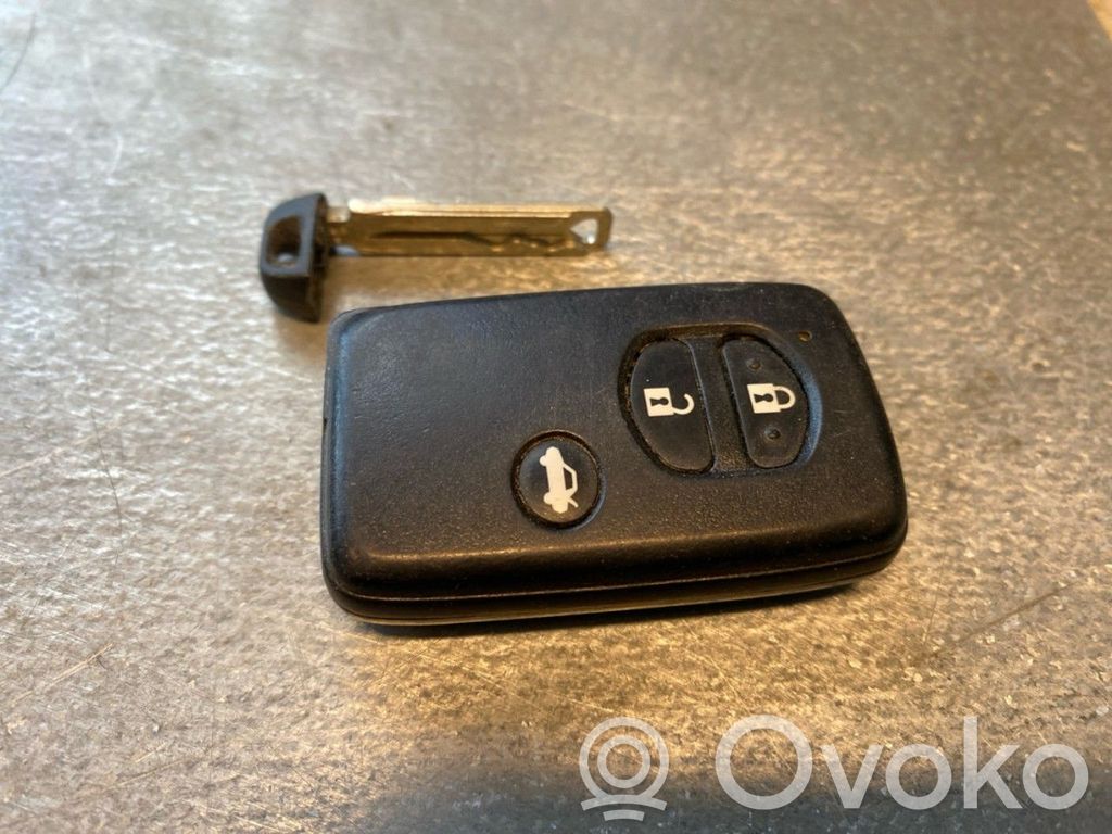Subaru XV I Tarjeta/llave de arranque 