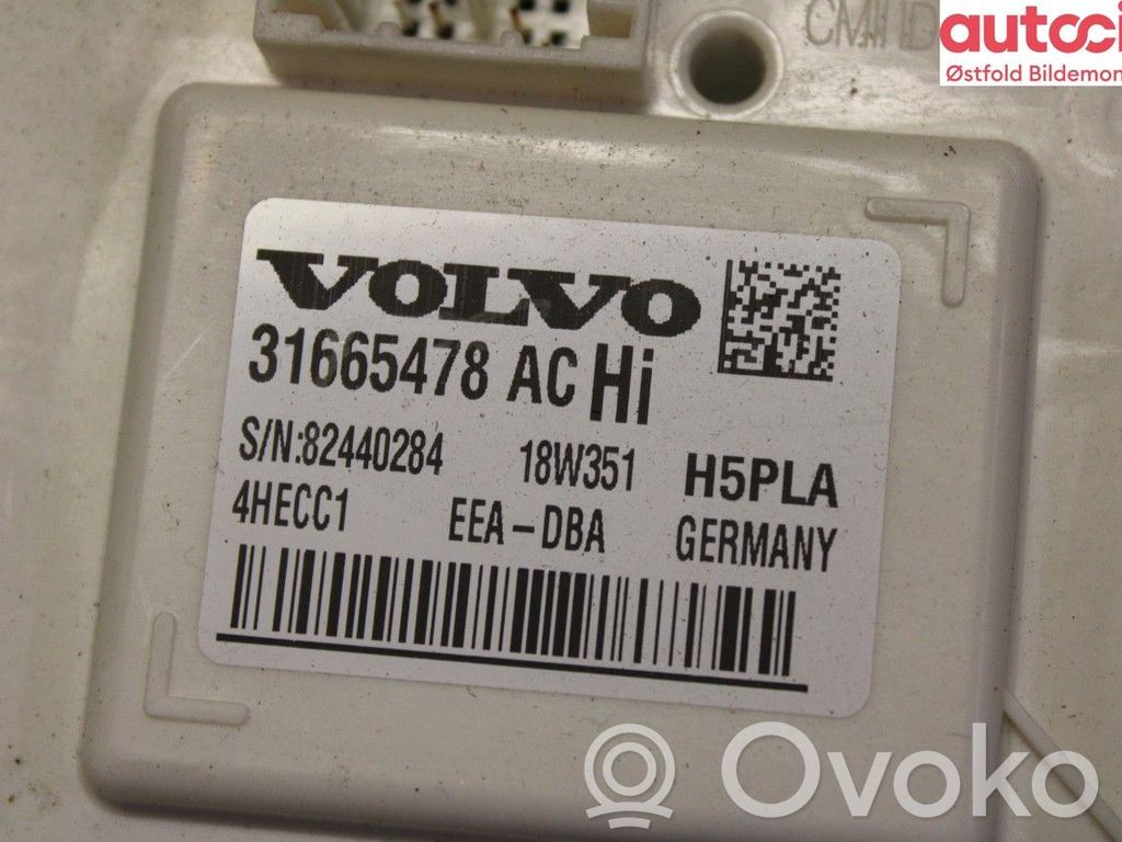 Volvo S90, V90 Module de contrôle carrosserie centrale 