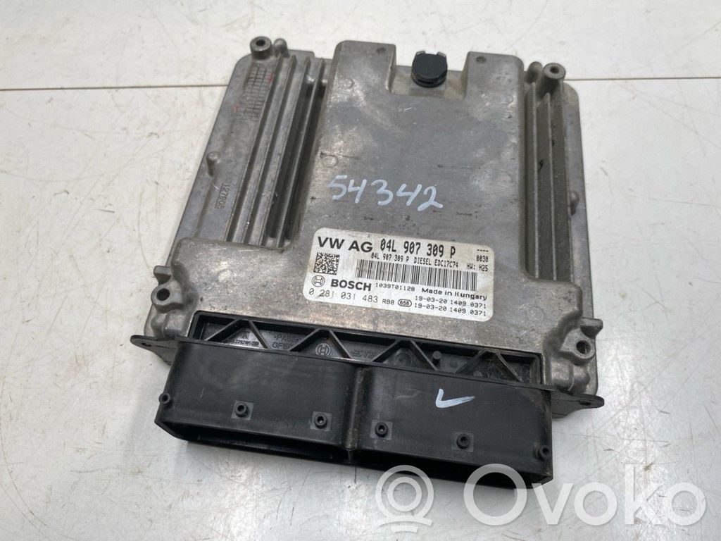 Skoda Octavia Mk3 (5E) Unité de commande, module ECU de moteur 