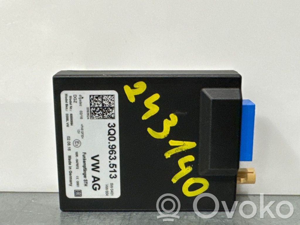 Autres unités de commande / modules   3Q0963513,3Q0963513C,3Q0963513C,3Q0963513,3Q0963513C,50000864