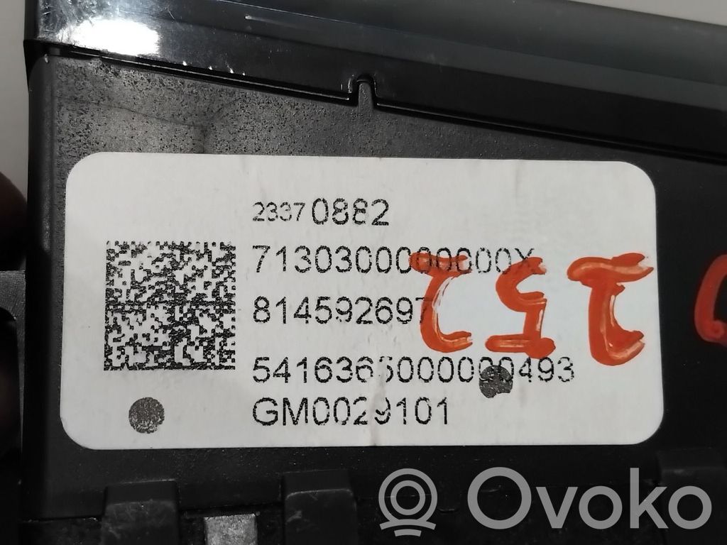 Opel Ampera- E Modul comenzi multimedia 