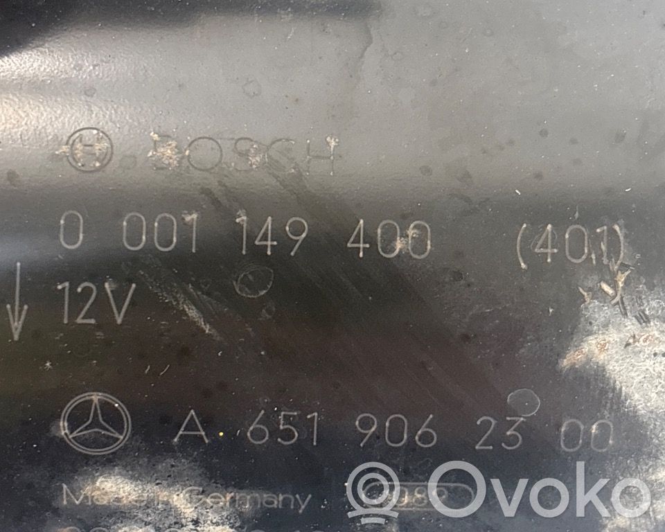 Electromotor   A6519062300,A6519062300,A6519062300,0001149400,A6519062300