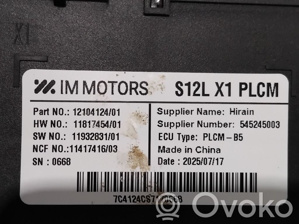 MG MG5 II Altre centraline/moduli
