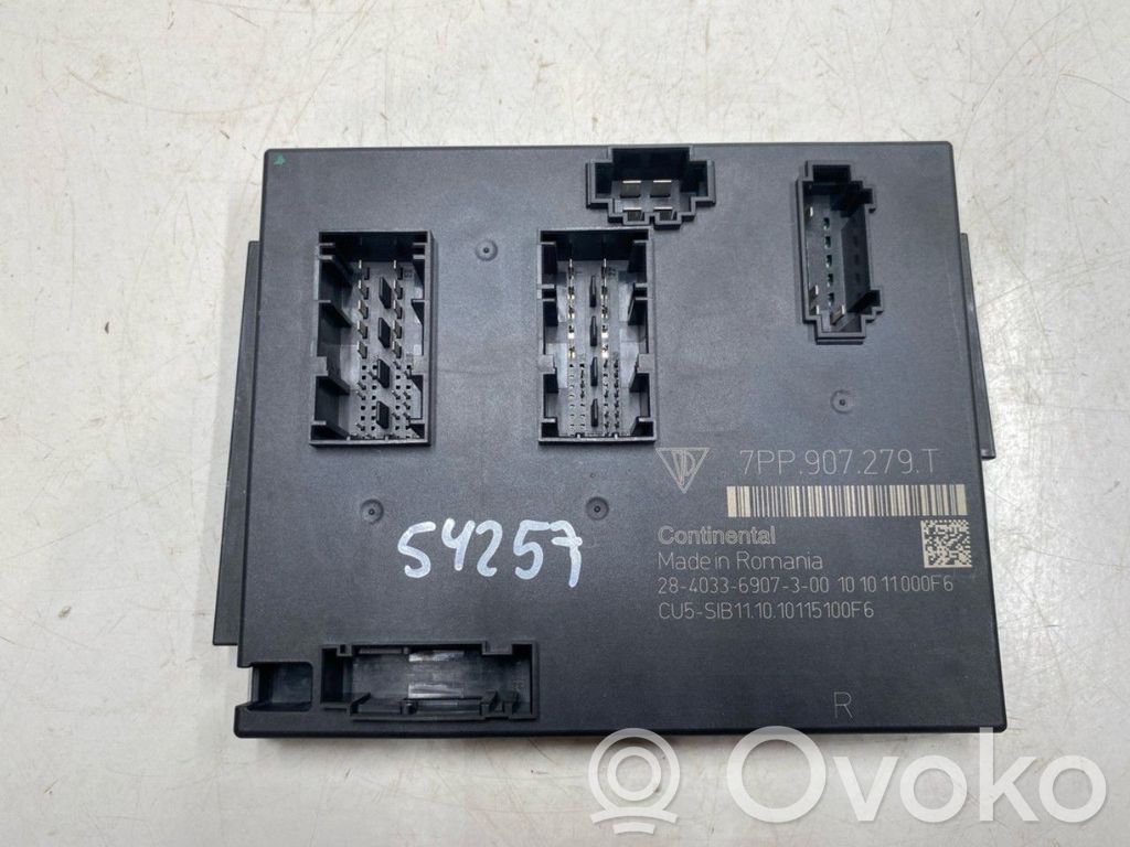 Porsche Cayenne (92A) Module de contrôle carrosserie centrale 