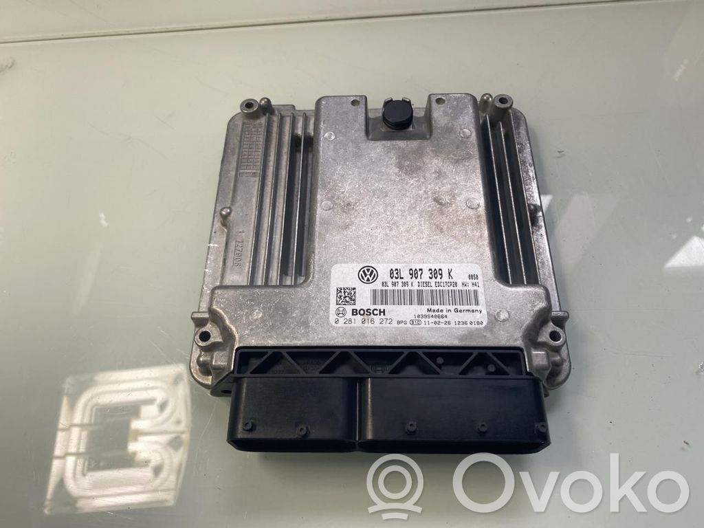 Volkswagen Transporter - Caravelle T5 Unidad de control/módulo ECU del motor 
