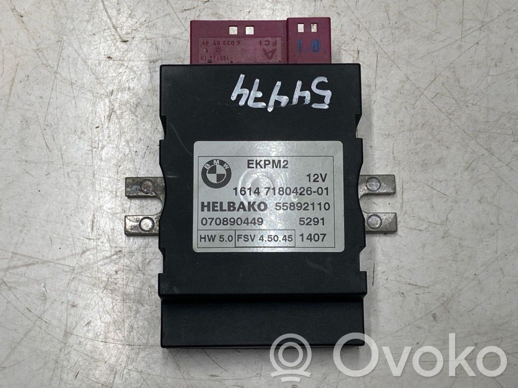 BMW X5 E70 Unitate/modul comandă pompă injecție combustibil 