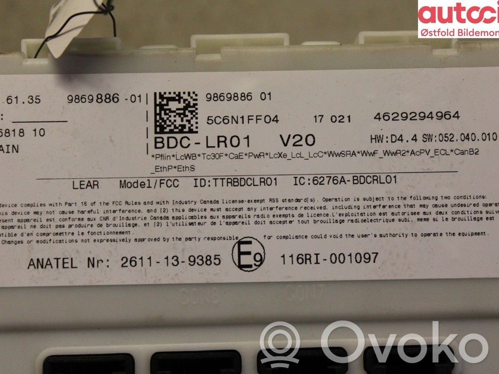 BMW X5 F15 Modul de control caroserie central 