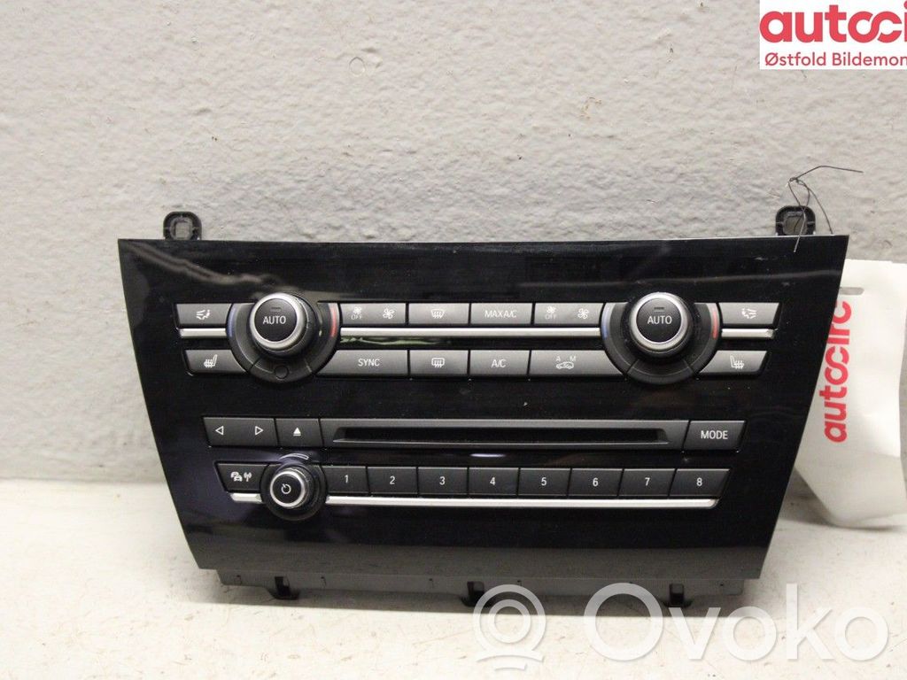 BMW X5 F15 Console centrale, commande chauffage/clim