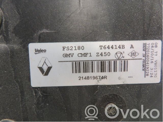 Renault Talisman Kale ventilateur de radiateur refroidissement moteur 