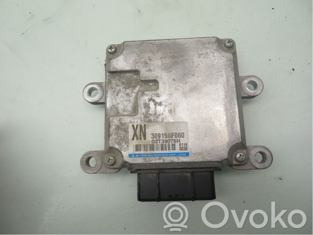 Unidad de control/módulo de la caja de cambios   30919AF060,G2T39076H,30919AF060,G2T39076H