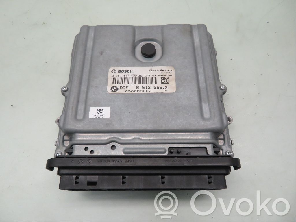 BMW 3 E90 E91 Unité de commande, module ECU de moteur 
