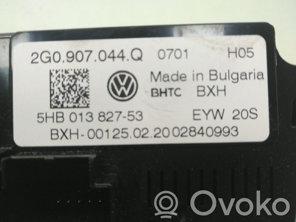 Volkswagen T-Cross Console centrale, commande chauffage/clim