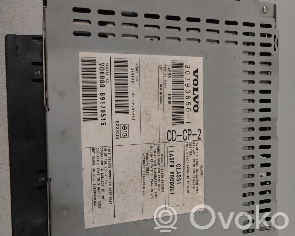Volvo XC90 Unità principale autoradio/CD/DVD/GPS 