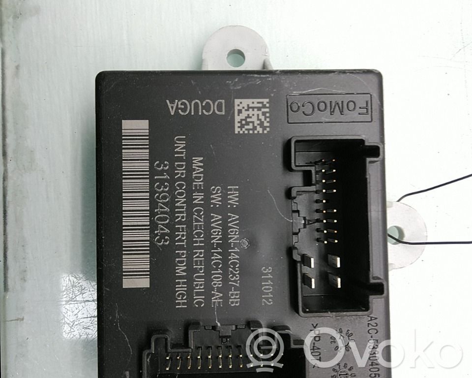 Unité de commande module de porte   31394043,31394043