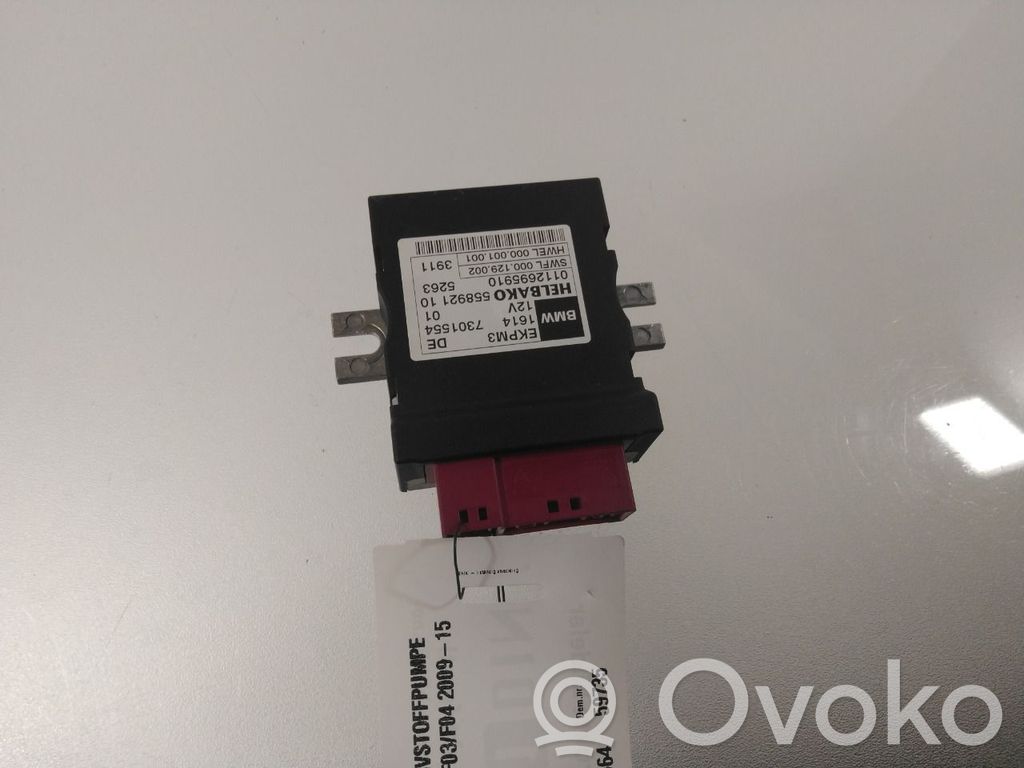 BMW 7 F01 F02 F03 F04 Unitate/modul comandă pompă injecție combustibil 