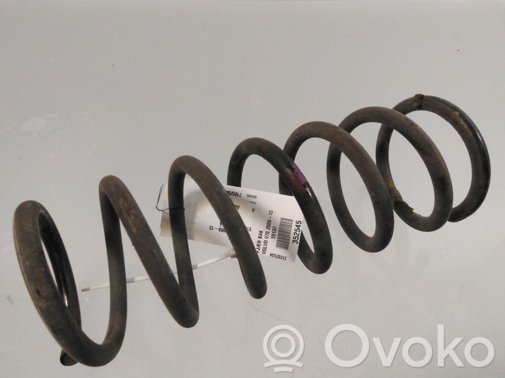 Volvo V70 Molla elicoidale posteriore con cuscinetti in gomma