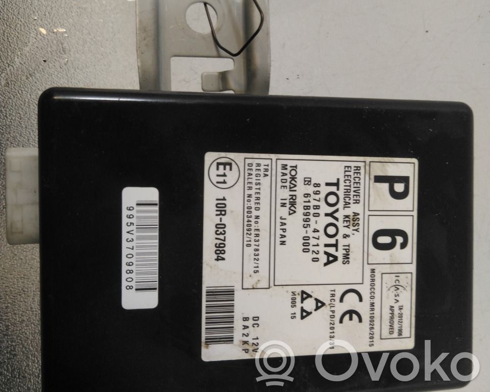 Toyota Yaris Centralina/modulo keyless go 