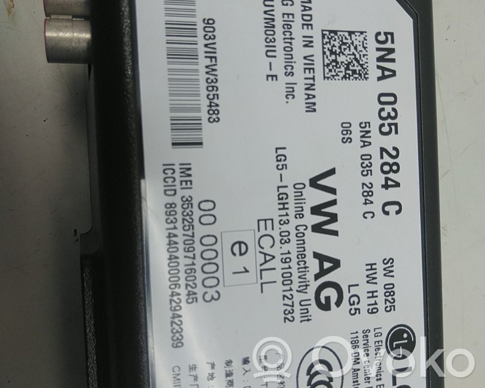 Volkswagen Tiguan Altre centraline/moduli 