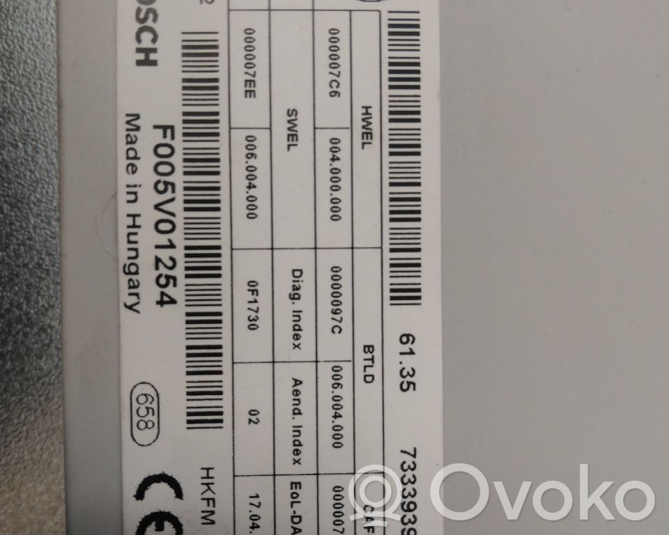 BMW 5 F10 F11 Unité de commande / module de hayon