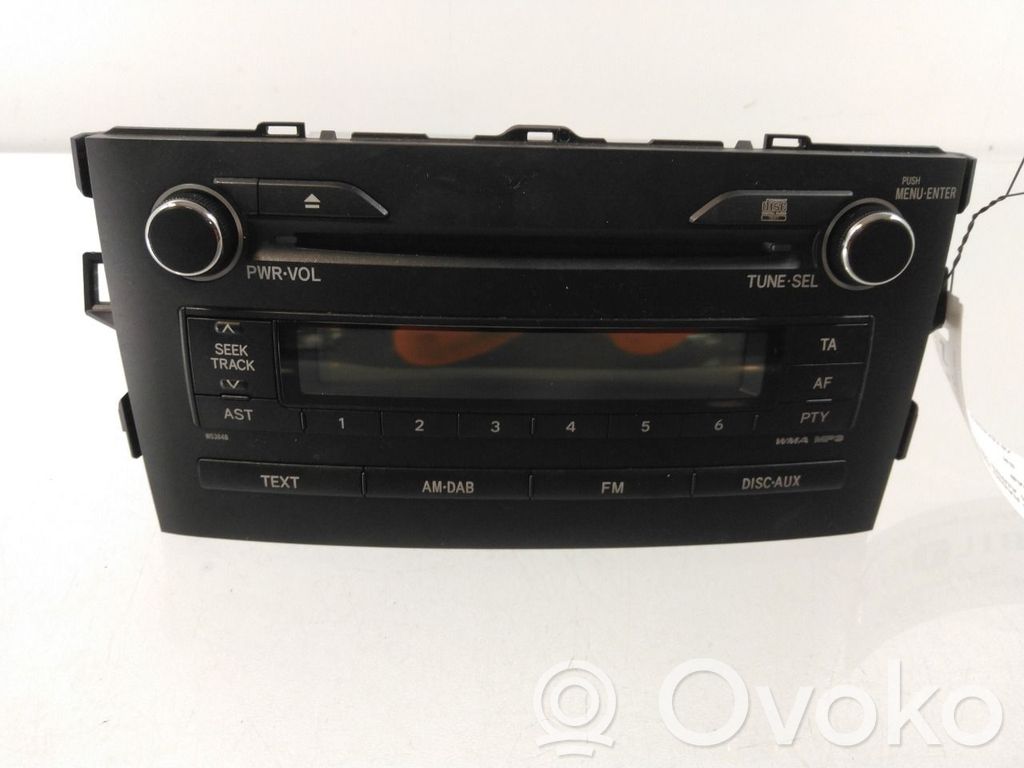 Toyota Auris 150 Unità principale autoradio/CD/DVD/GPS 