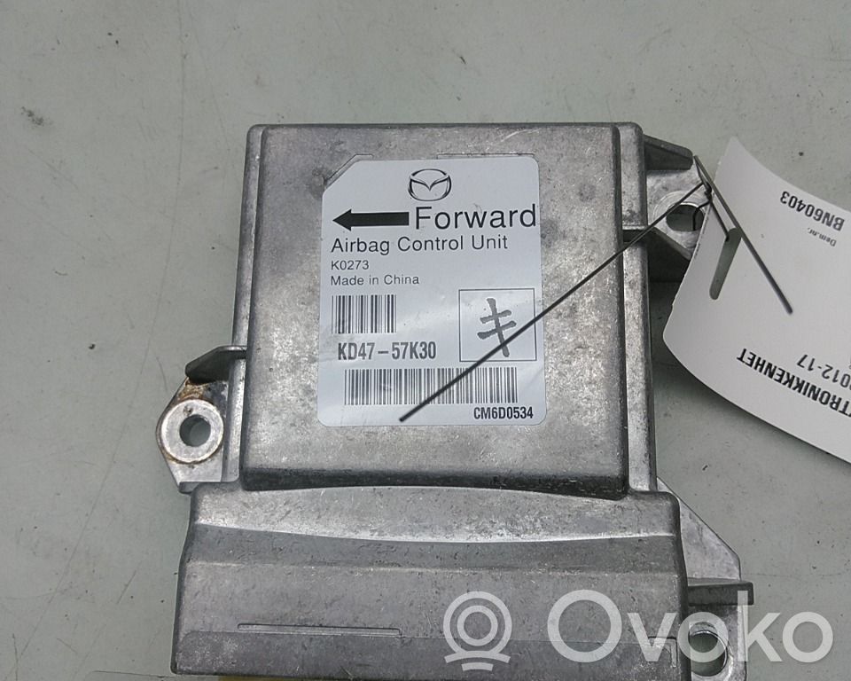 Mazda CX-5 Centralina/modulo airbag 