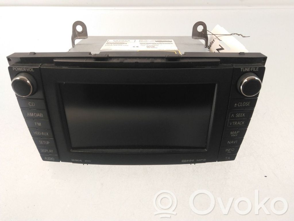 Toyota Avensis T270 Panel / Radioodtwarzacz CD/DVD/GPS