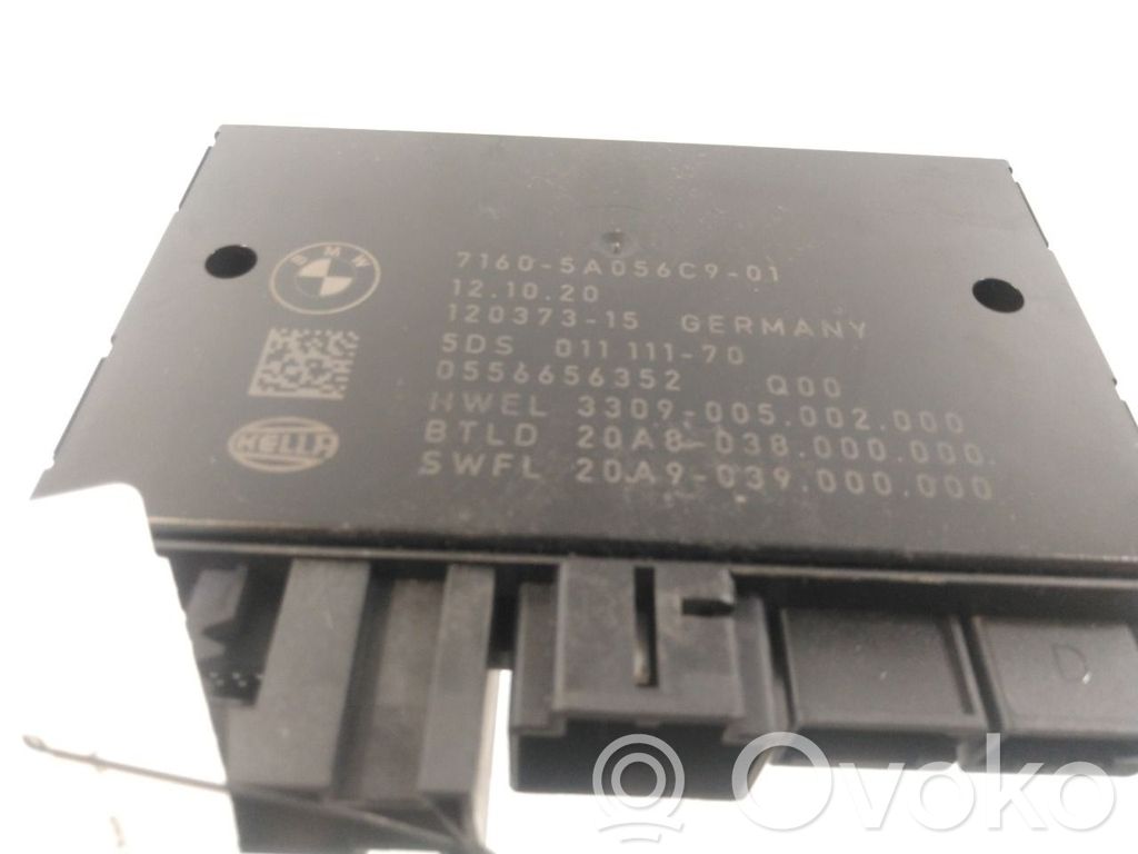BMW 3 F30 F35 F31 Centralina/modulo rimorchio barra di traino